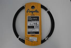 Guia nylon maciço 4mm 15mts preto 