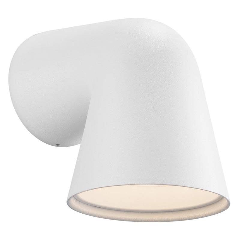 Load image into Gallery viewer, Aplique de Parede Exterior Branco Front Single NORDLUX
