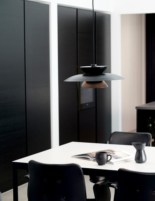 Candeeiro Suspenso Preto Carmen 45 NORDLUX