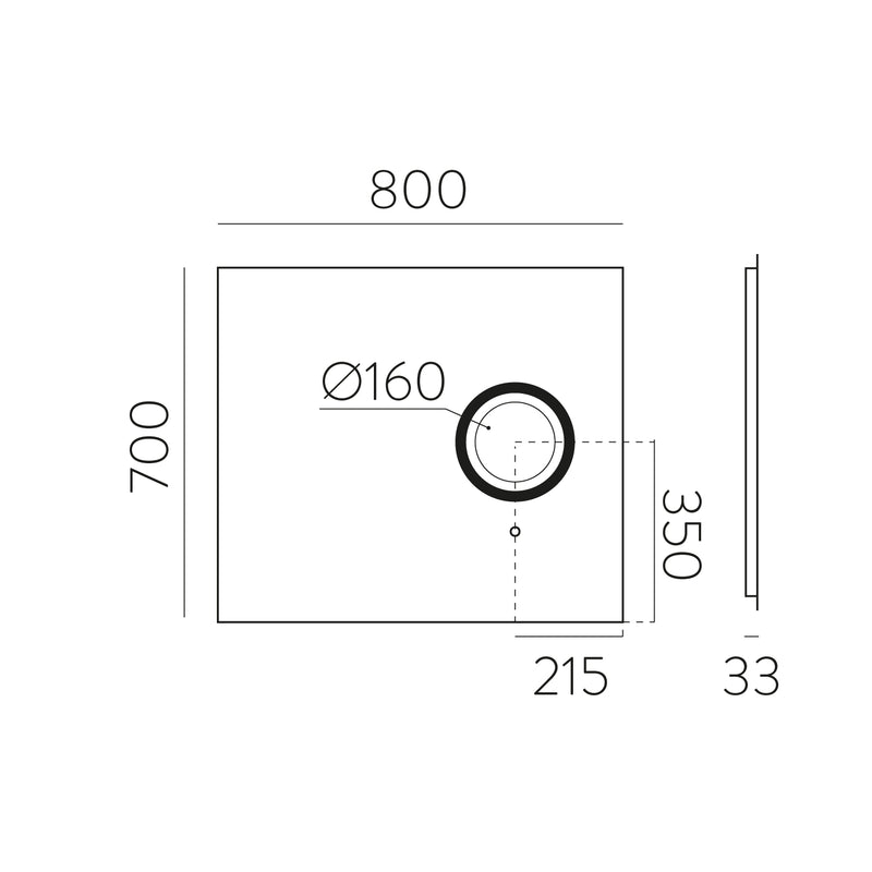 Chargez l&#39;image dans la visionneuse de la galerie, Miroir avec LED et amplification x5 - 1100 x 700 mm
