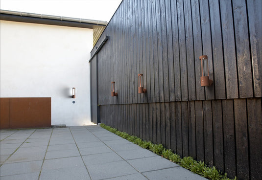 Aplique de Parede Exterior em Corten HELIX NORDLUX