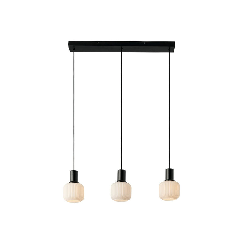 Chargez l'image dans la visionneuse de la galerie, Candeeiro Suspenso Milford Mini 3-Rail Preto NORDLUX
