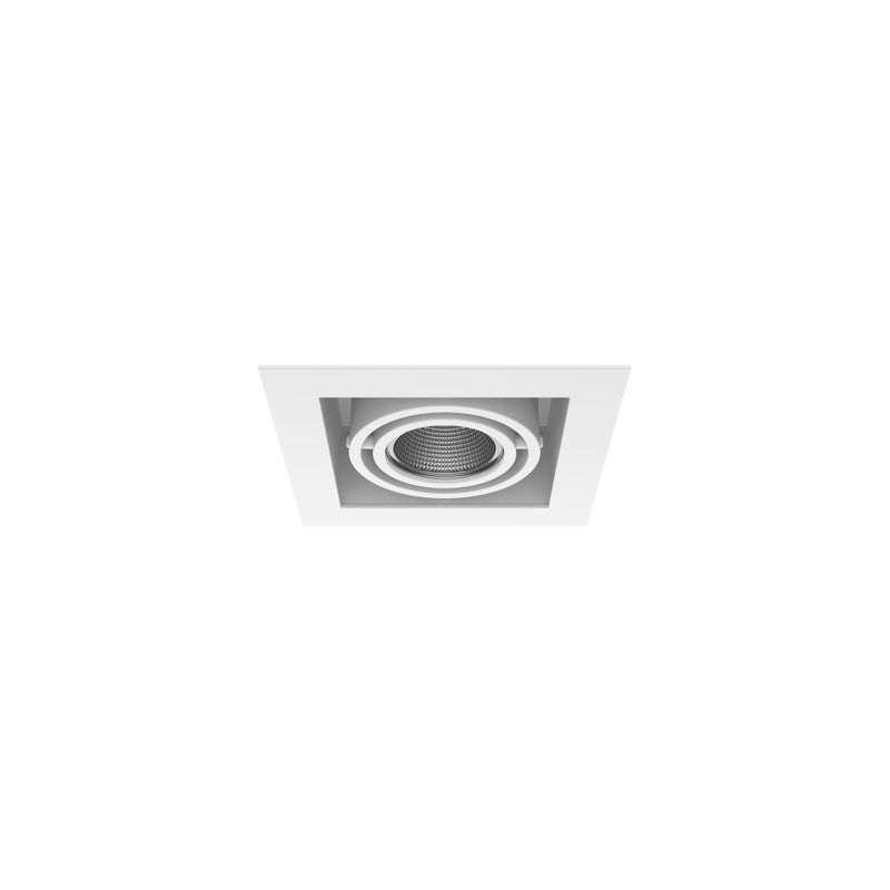 Carregue imagem no visualizador da galeriaLuminária de Encastrar com Aba de Remate e Luz Orientável Tromilux
