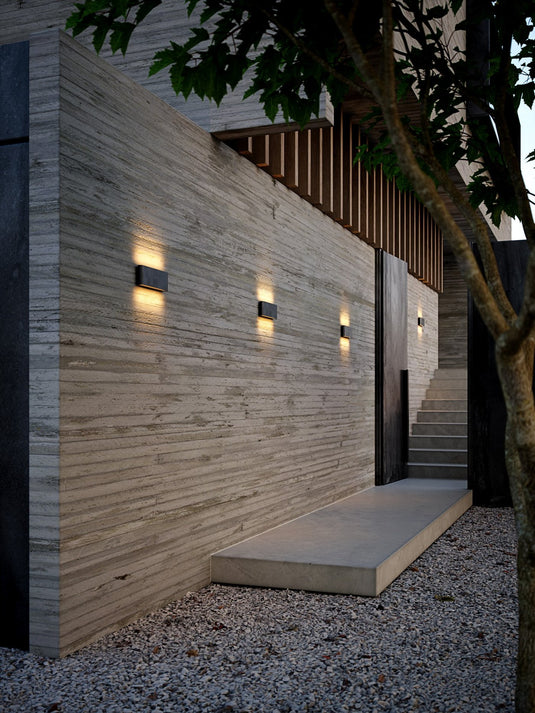 Aplique de Parede Exterior Preto Kinver 26 NORDLUX