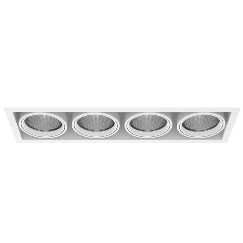 Carregue imagem no visualizador da galeriaLuminária de Encastrar com Aba de Remate e Luz Orientável Tromilux
