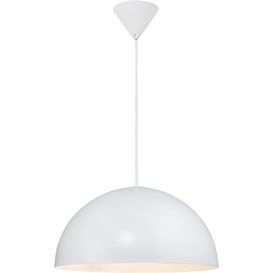 Candeeiro de Teto Contemporâneo com Metal Branco ELLEN NORDLUX