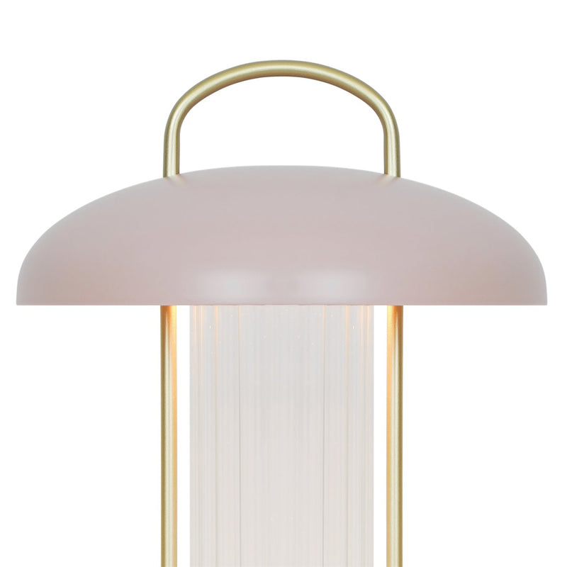 Chargez l'image dans la visionneuse de la galerie, Candeeiro de Mesa Portátil Rosa Suave MIRANO NORDLUX
