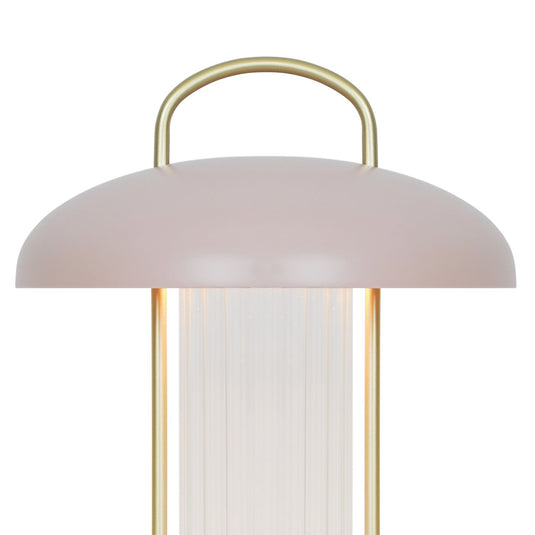 Candeeiro de Mesa Portátil Rosa Suave MIRANO NORDLUX