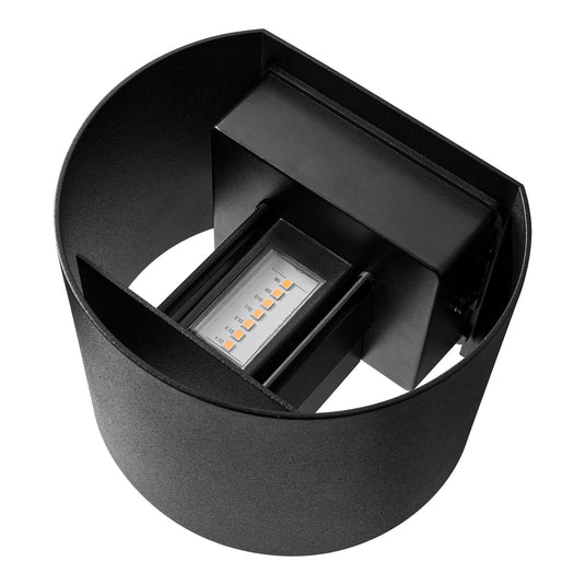 Aplique de Parede Exterior Preto MILDA NORDLUX