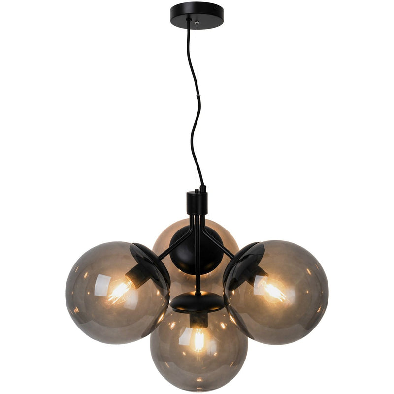 Load image into Gallery viewer, 4-Spot Pendant Black IVONA NORDLUX
