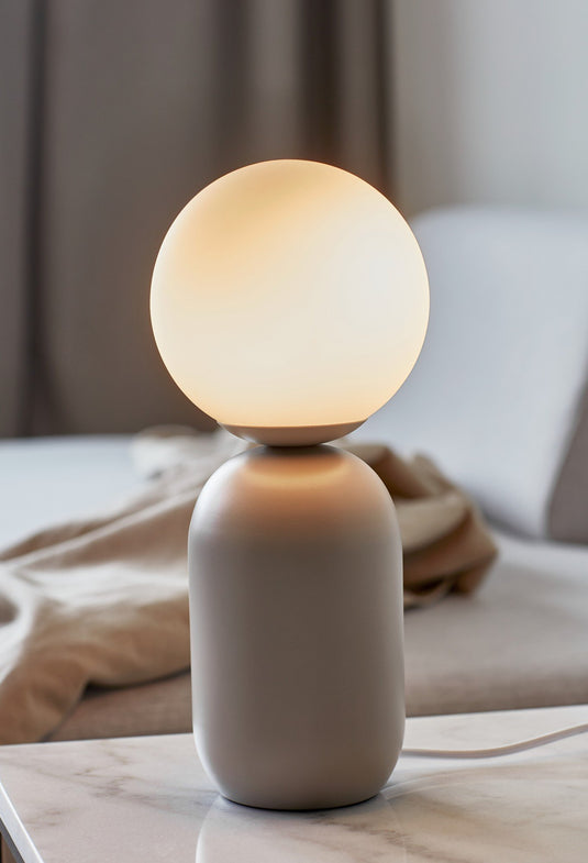 Candeeiro de Mesa Cinzento Notti NORDLUX