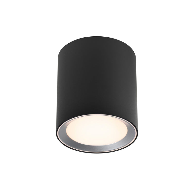 Carregue imagem no visualizador da galeriaCandeeiro de Teto Longo Preto Landon Smart NORDLUX
