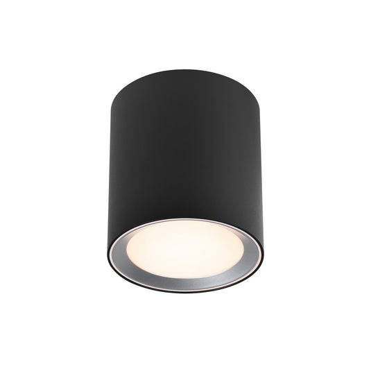 Candeeiro de Teto Longo Preto Landon Smart NORDLUX