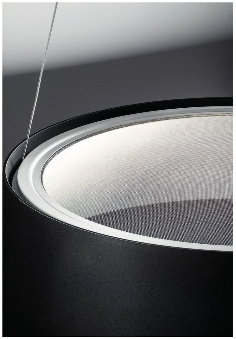 Prześlij obraz do przeglądarki galeriiCandeeiro de Tecto Oxygen Branco LED Ø560mm Stilnovo 8089 
