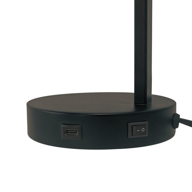 Carregue imagem no visualizador da galeriaCandeeiro de Mesa Minimalista com Porta USB-C Wilmer NORDLUX
