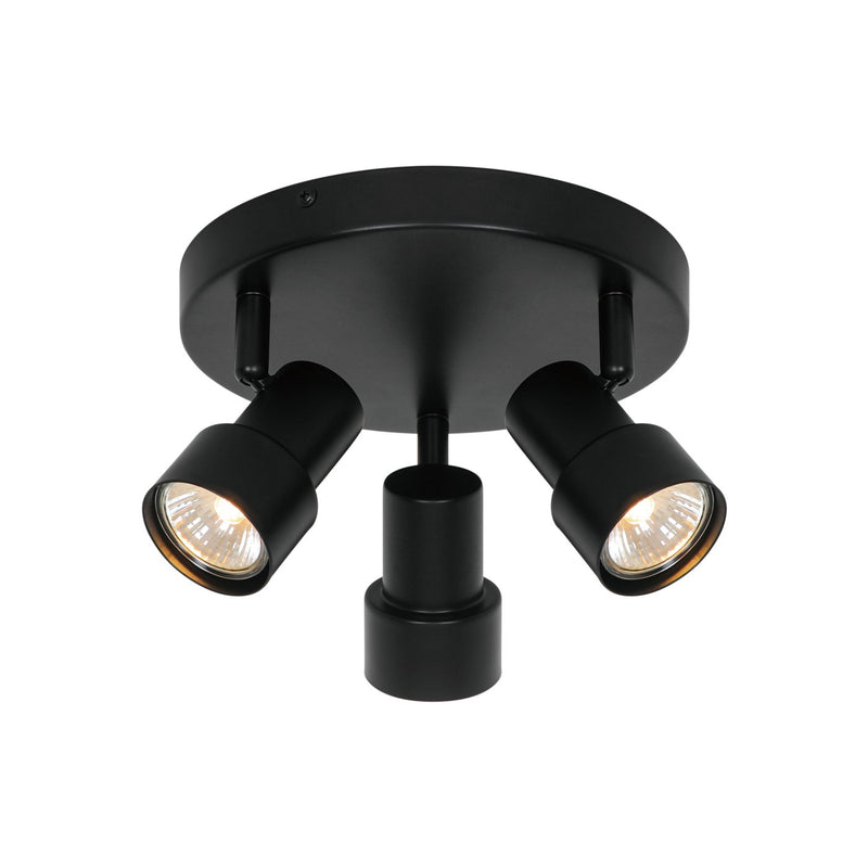 Carregue imagem no visualizador da galeriaCandeeiro de Teto Minimalista Preto BOSTON NORDLUX
