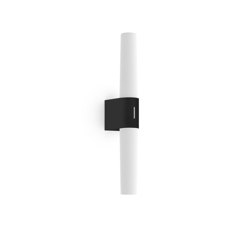 Carregue imagem no visualizador da galeriaAplique de Parede Duplo Preto HELVA NORDLUX
