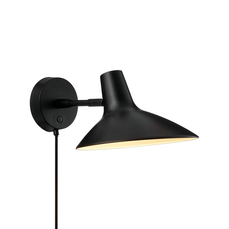 Carregue imagem no visualizador da galeriaAplique de Parede Preto DARCI NORDLUX
