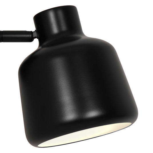 Candeeiro de Pé Preto com Cabeça Ajustável LOUELLA NORDLUX