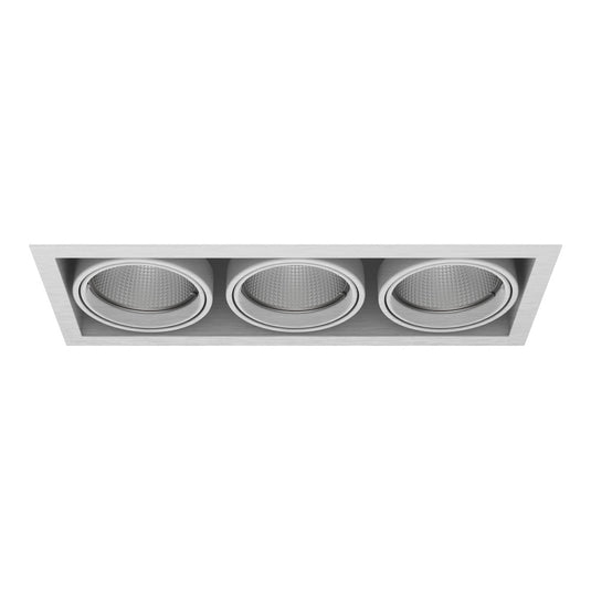 Luminária de Encastrar com Aba de Remate e Luz Orientável Tromilux
