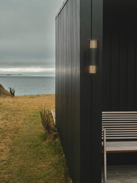 Double Wall light Seaside black ALUDRA NORDLUX