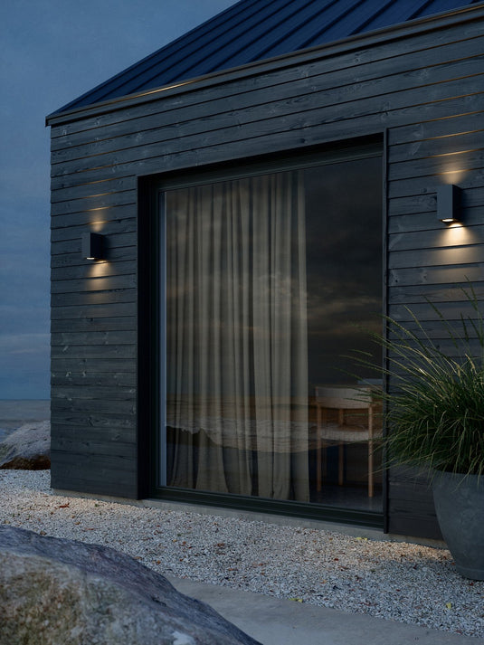 Aplique de Parede Exterior com Luz para Cima e Baixo Canto Maxi Kubi 2 NORDLUX