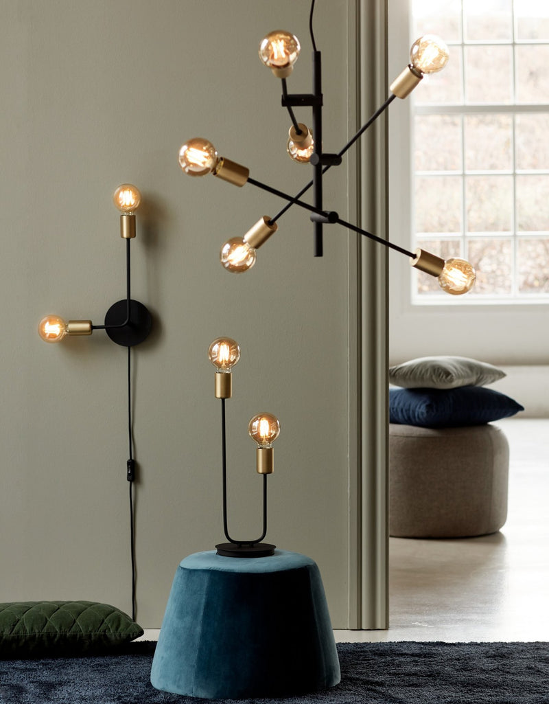 Load image into Gallery viewer, 6-Spot Pendant Preto Josefine NORDLUX
