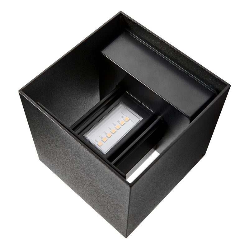 Cargue la imagen en el visor de la galería, Aplique de Parede Exterior Preto MILDA KUBI NORDLUX
