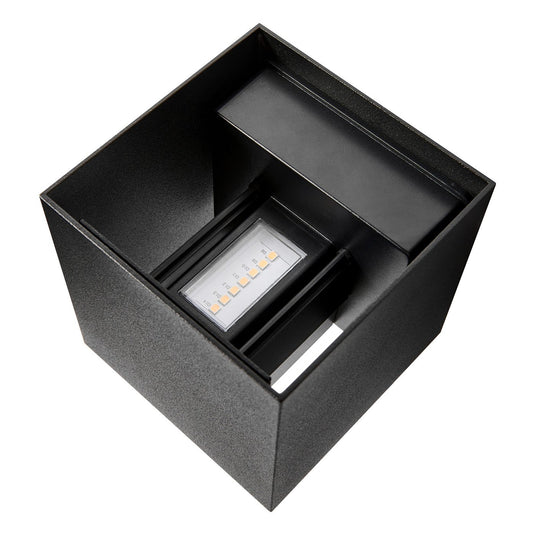 Aplique de Parede Exterior Preto MILDA KUBI NORDLUX