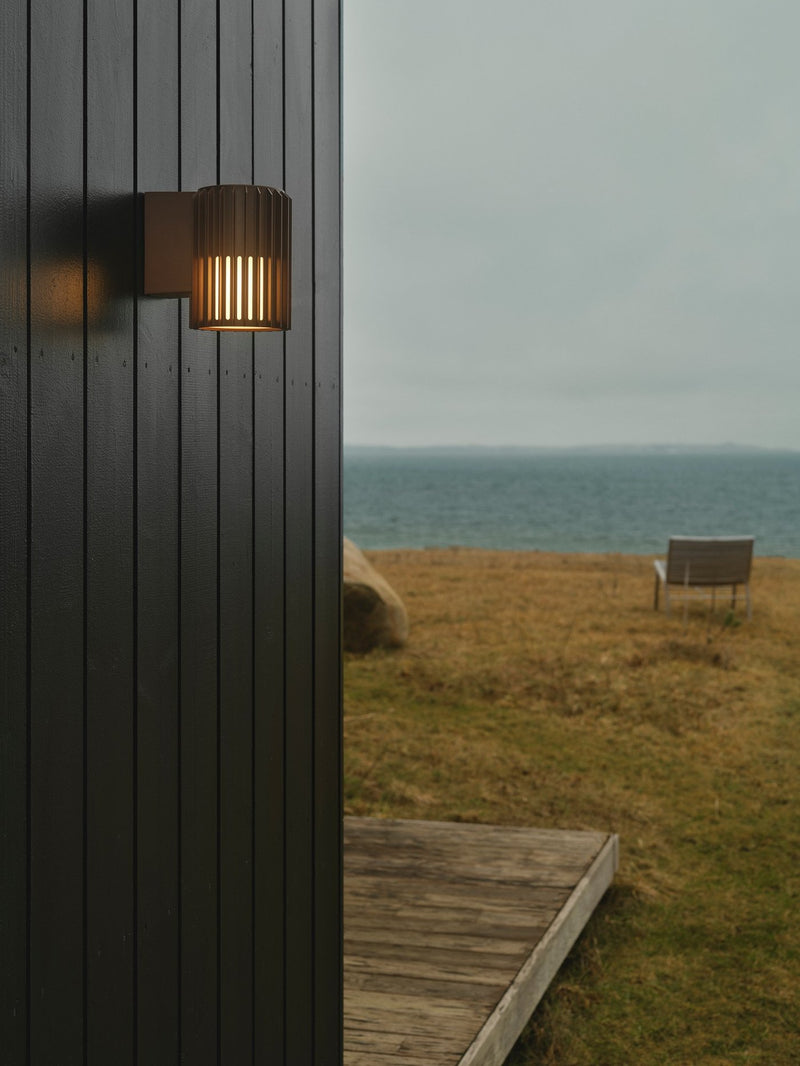 Load image into Gallery viewer, Aplique de Parede Exterior em Alumínio Seaside Brown ALUDRA NORDLUX
