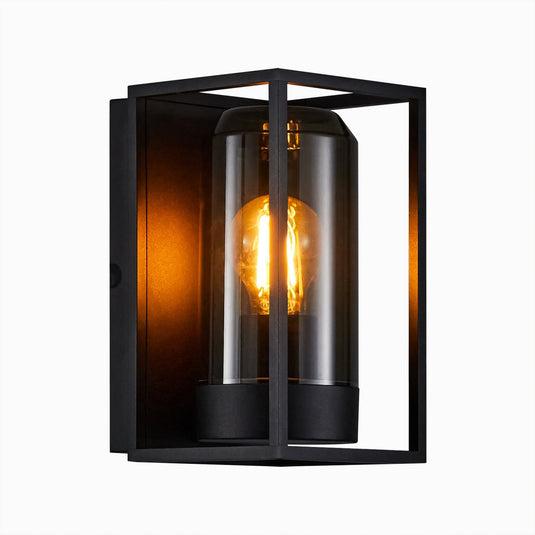 Aplique de Parede Exterior com Difusor Fumado Griffin NORDLUX