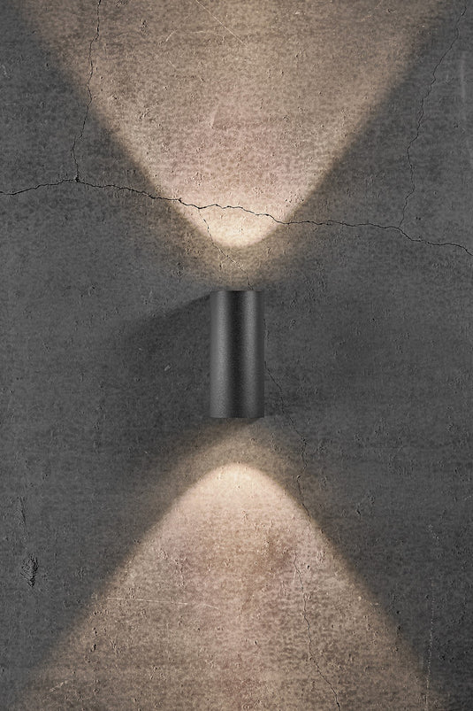 Aplique de Parede Exterior Preto ASBOL NORDLUX