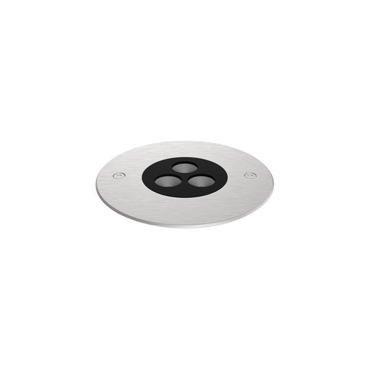 Luminária de Encastrar no Solo com Aro em Aço Inoxidável Tromilux