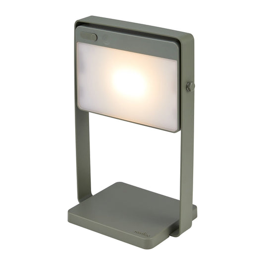 Candeeiro Exterior com Bateria Solar Verde Olive SAULIO NORDLUX