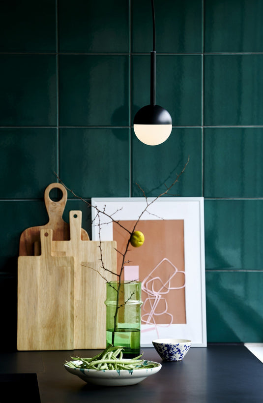 Candeeiro Suspenso Preto CONTINA NORDLUX