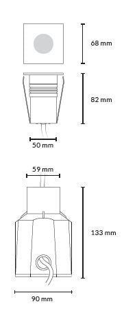 Carregue imagem no visualizador da galeriaProjector de Chão Exterior de Encastrar IP67 3000K Tromilux
