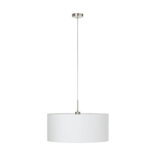 Candeeiro de Tecto Suspenso Eglo Pasteri Branco Ø530mm 31575 