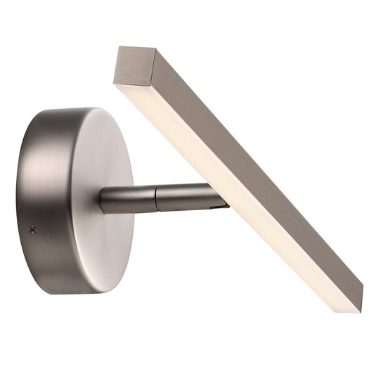 Aplique de Parede com Reflector Ajustável em Aço Escovado S13 NORDLUX