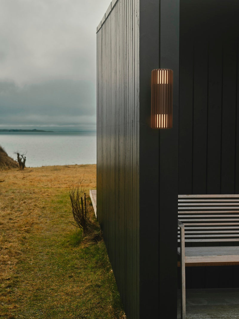 Load image into Gallery viewer, Double Wall Light Aludra Seaside Brown Metallic NORDLUX
