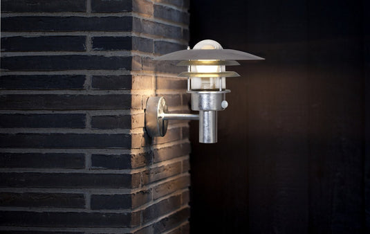 Aplique de Parede Exterior em Galvanizado Lønstrup NORDLUX