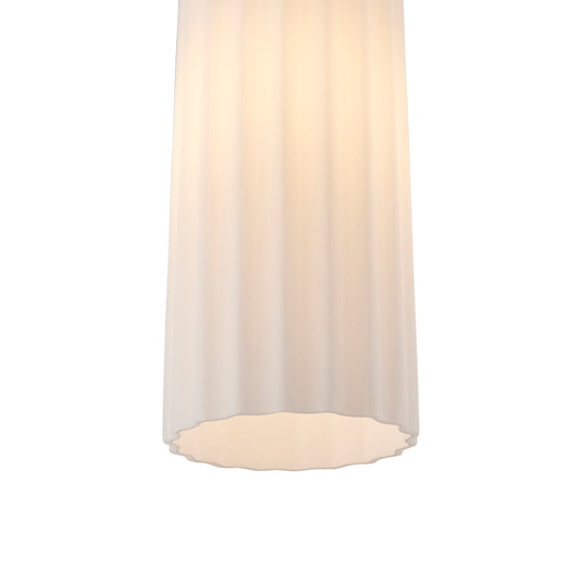 Candeeiro Suspenso com Vidro Flutuado Branco Miella NORDLUX