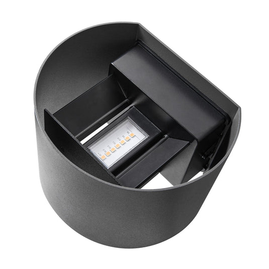 Aplique de Parede Exterior LED com Luz Bidirecional Anthracite NORDLUX