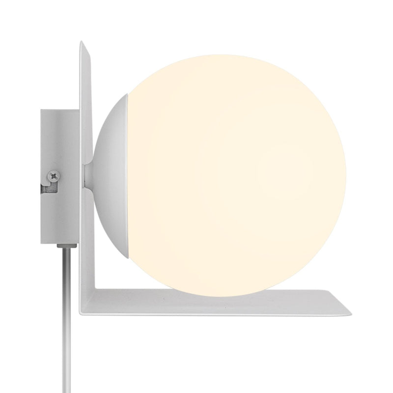 Carregue imagem no visualizador da galeriaAplique de Parede com Prateleira Branco Lilibeth NORDLUX
