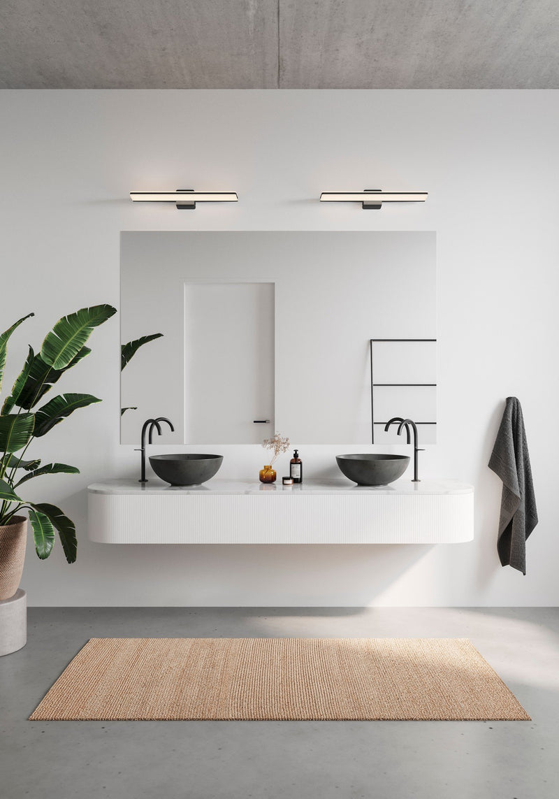 Carregue imagem no visualizador da galeriaAplique de Parede Preto Tinia 60 NORDLUX
