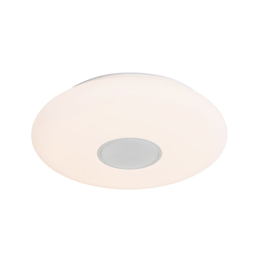 Candeeiro de Teto Inteligente com Altifalante Bluetooth Branco DJAY NORDLUX