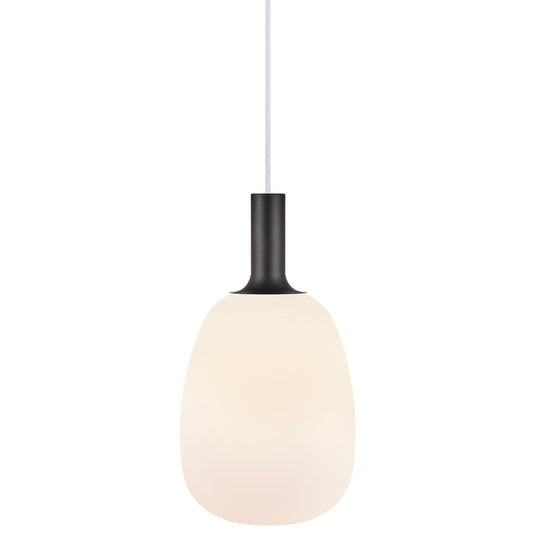 Candeeiro suspenso em vidro soprado branco ALTON NORDLUX