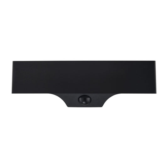 Aplique de Parede Solar Preto com Sensor de Movimento MONAY NORDLUX