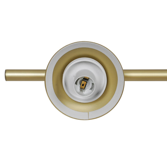 5-spot Pendant em Latão com Vidro Branco Opalino LILLY NORDLUX