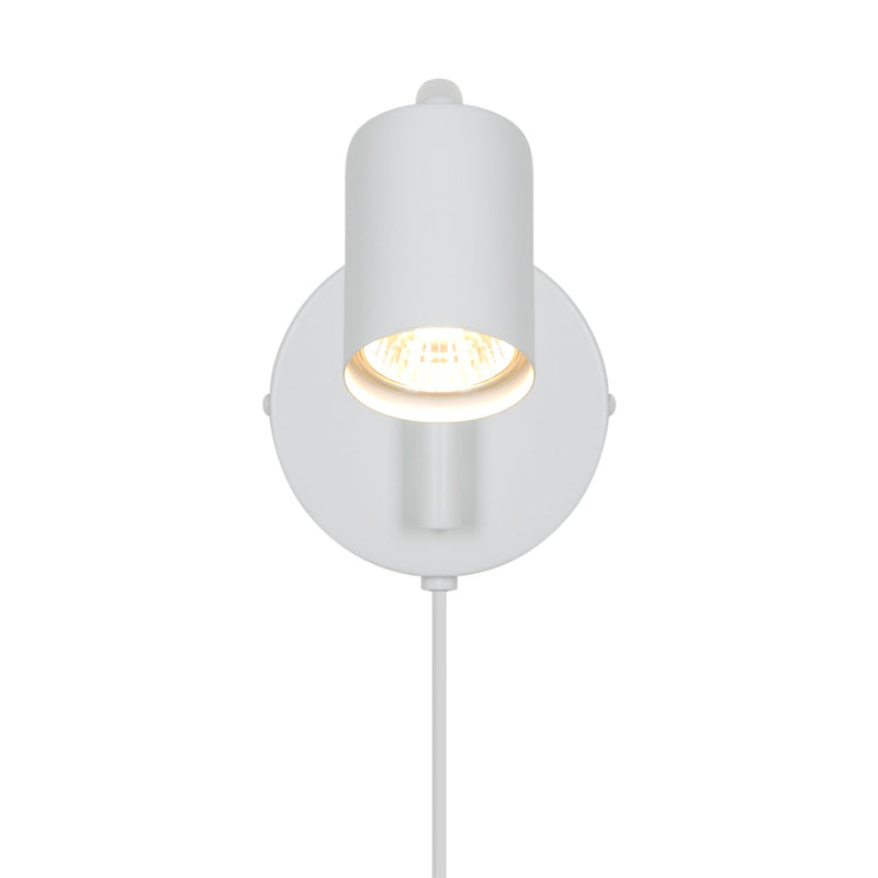 Carregue imagem no visualizador da galeriaAplique de Parede Branco com Braço Rotativo e Cabeça Ajustável Explore NORDLUX

