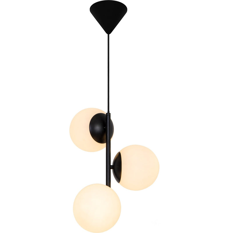 Load image into Gallery viewer, 3-Spot Pendant Black Lilly NORDLUX
